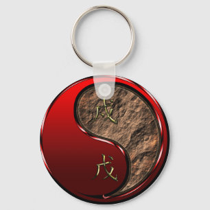 Porte-clés Chien de terre