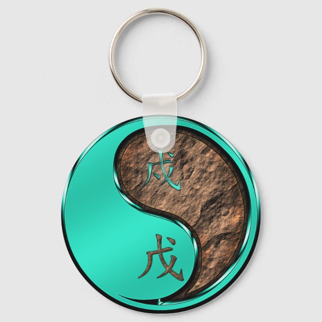 Porte-clés Chien de terre (Recto)