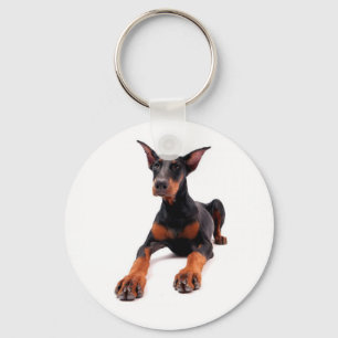Porte-clés Chien Doberman Pinscher