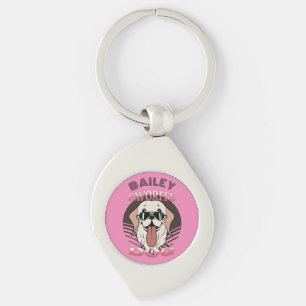 Porte-clés Chien favori, drôle mignon chien maman/papa Person