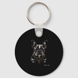 Porte-clés Chien Français Chien Chien Graphique Tee - shirt H