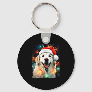 Porte-clés Chien Grande Pyrénées Noël 