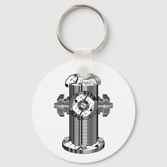 Porte-clés Chien hydratant (Recto)