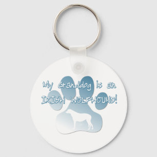 Porte-clés Chien-loup irlandais Granddog
