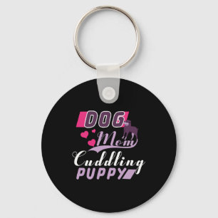 Porte-clés Chien Maman Cuddin Chien