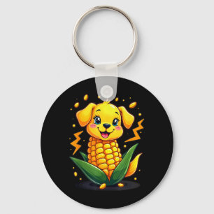 Porte-clés Chien Mignon Corn Dog Fermier Corndog Halloween