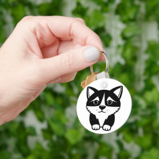 Porte-clés Chien photo mignon chien gardien Porte - clé