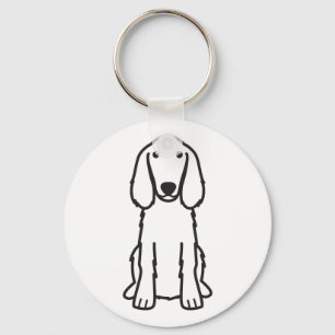 Porte-clés Chien Setter Irlandais Dessin Animé