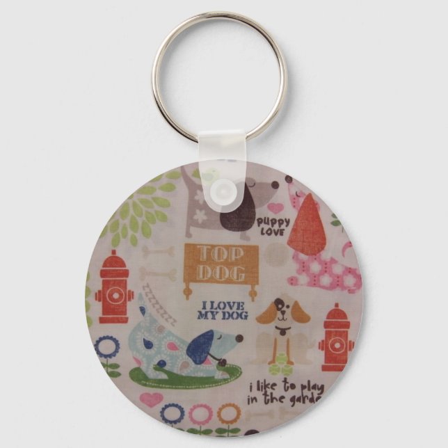Porte-clés Chien supérieur (Recto)