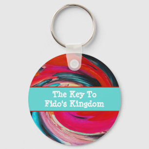 Porte-clés Chien Walker Vivid Tie Dye Pet Sitter
