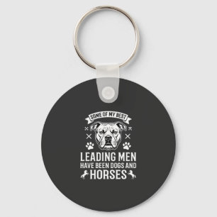 Porte-clés Chiens Et Chevaux Menaçant Les Hommes