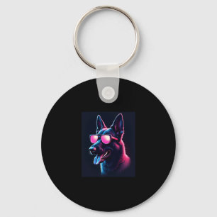 Porte-clés Chiens Malinois belges T-shirt Malinois