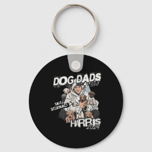 Porte-clés Chiens papas pour Kamala Harris