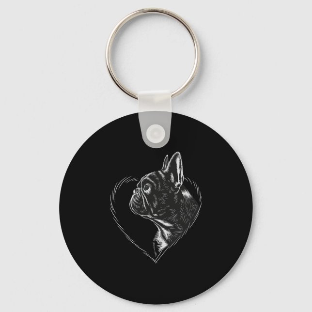 Porte-clés Chiffre de taureau français (Recto)