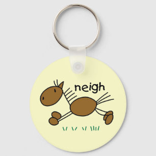 Porte-clés Chiffre T-shirts et cadeaux de bâton de cheval