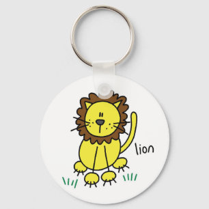Porte-clés Chiffre T-shirts et cadeaux de bâton de lion