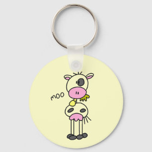 Porte-clés Chiffre T-shirts et cadeaux de bâton de vache