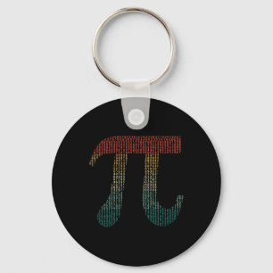 Porte-clés Chiffres de Pi dans les nombres du code source Pi