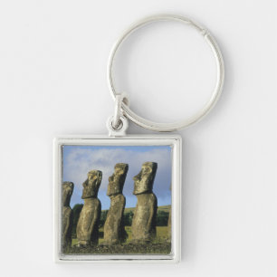 Porte-clés Chili, île de Pâques, Rapa Nui, Ahu Akivi