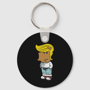 Porte-clés Chill Trump Funny Chill Guy Dog mème Trump femmes