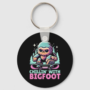 Porte-clés Chillin' Avec Bigfoot Alpine Sports D'Hiver Snowbo
