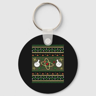 Porte-clés Chimie Vilain cadeau d'ingénieur de Noël