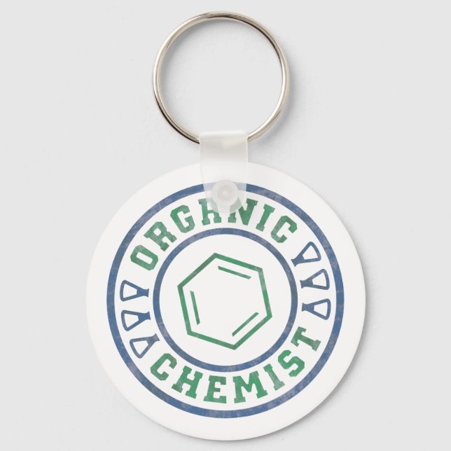 Porte-clés Chimiste biologique (Recto)