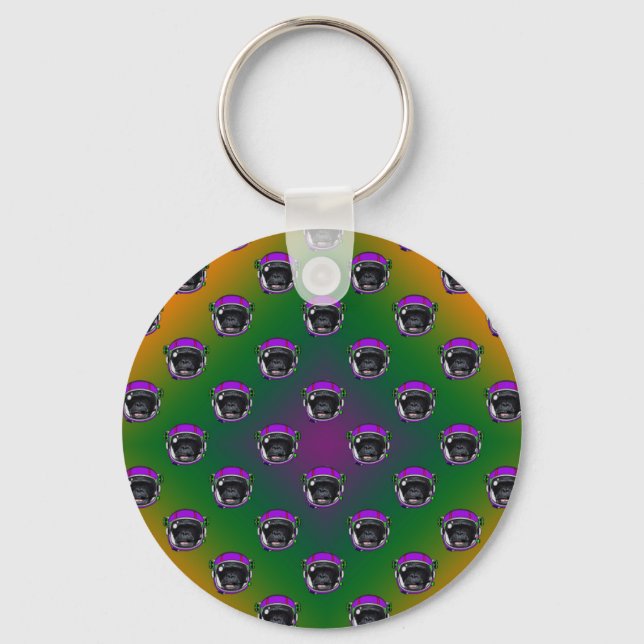 Porte-clés Chimp. spatial (Recto)