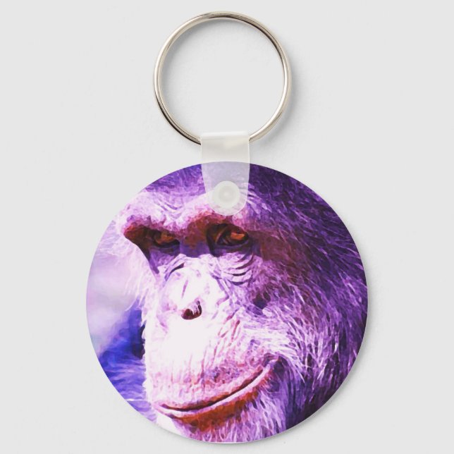 Porte-clés Chimpanzé (Recto)