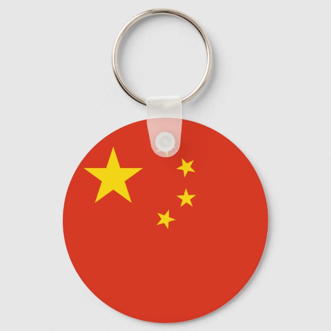 Porte-clés China Flag (Recto)
