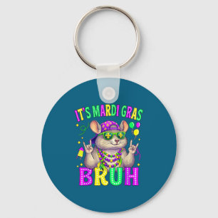 Porte-clés Chinchilla bruh mardi gras garçons filles enfants 