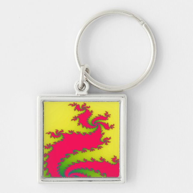 Porte-clés Chinese New Year Dragon Fractal Keychain (Devant)