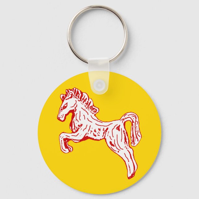 Porte-clés Chinese New Year Horse Zodiac Key Chain 2026 (Recto)