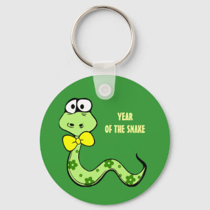 Porte-clés Chinese Year of the Snake Fun Gift Keychain