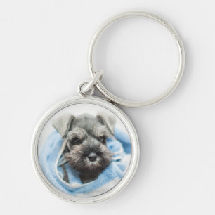 Porte-clés Chiot après Bath