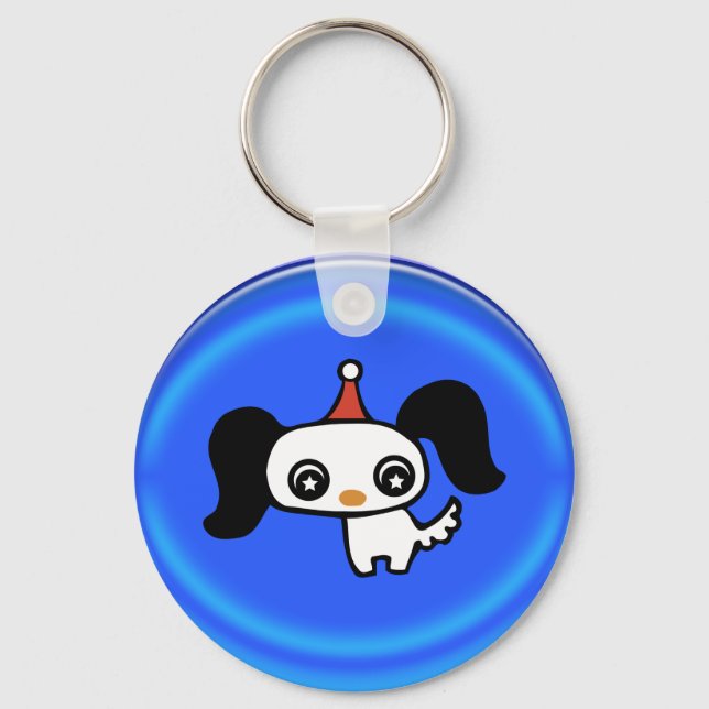 Porte-clés chiot mignon (Recto)