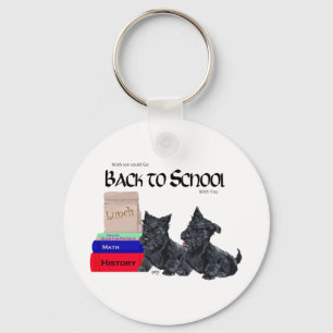 Porte-clés Chiots Scottie Rentrée des Classes