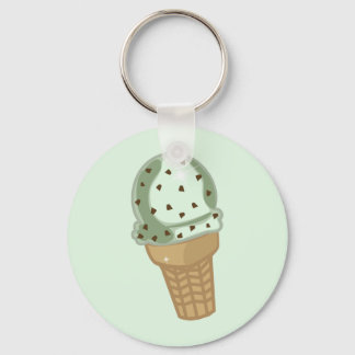 Porte-clés Chip de chocolat à la menthe