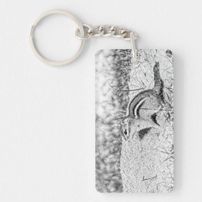 Porte-clés Chipmunk Sketch (Devant)