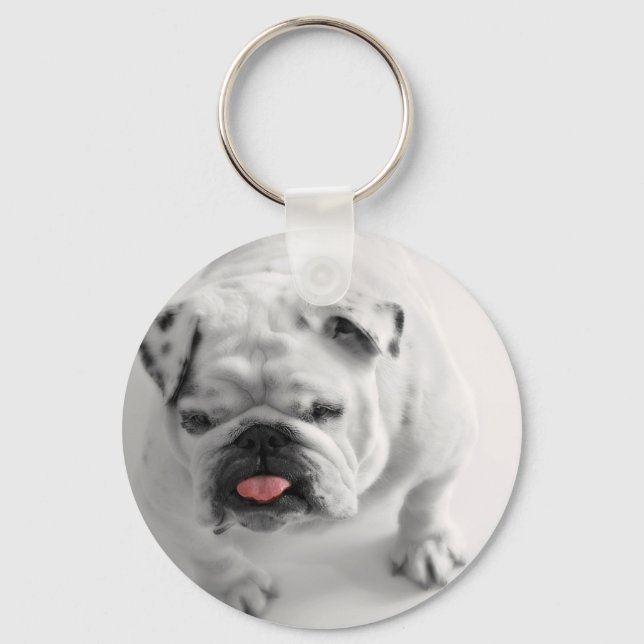 Porte-clés Chippon anglais Bulldog (Recto)