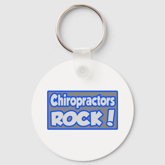 Porte-clés Chiropractors Rock ! (Recto)