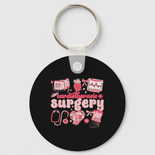 Porte-clés Chirurgie cardiothoracique Saint-Valentin Cœur Car