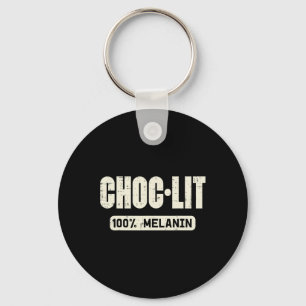 Porte-clés Choc Lit Melanin Histoire Noire Bhm Hommes Femmes