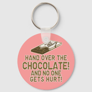 Porte-clés Chocolat Chocoholic