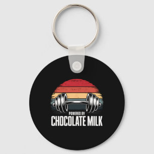Porte-clés Chocolat Lait Salle De Fitness Fitness Exercice Bo