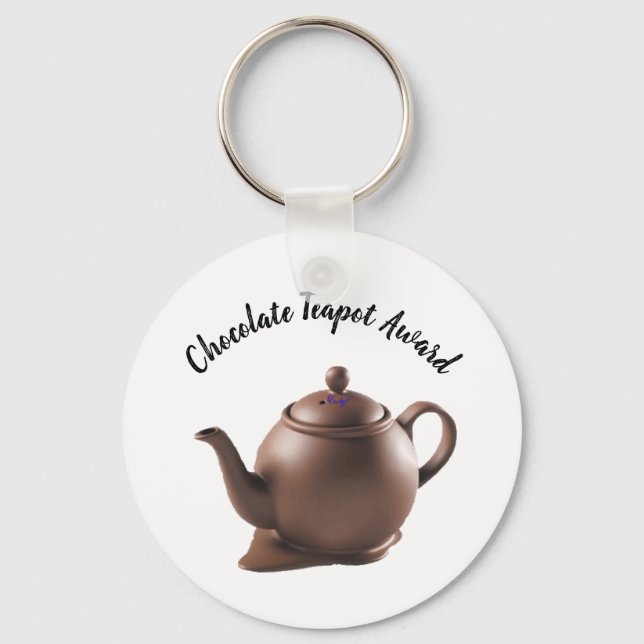 Porte-clés Chocolate Teapot Award (Recto)