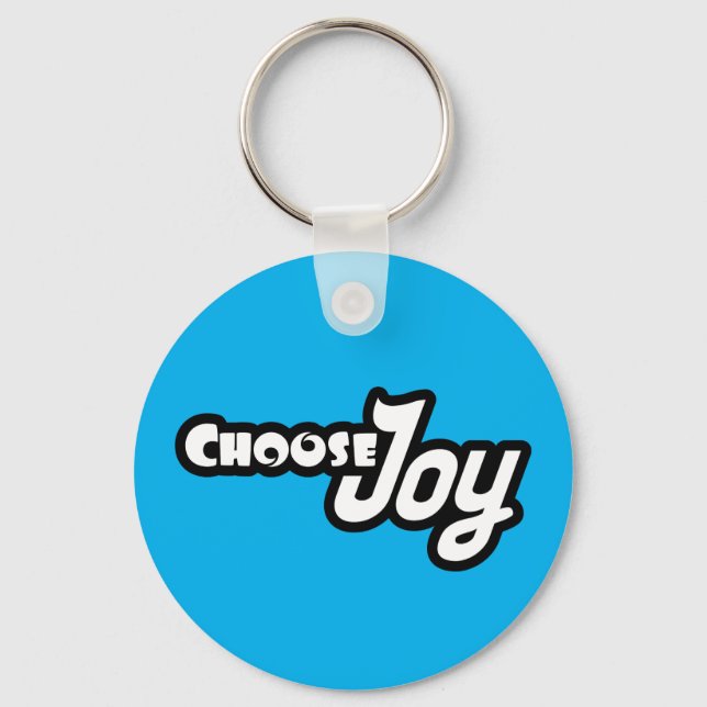 Porte-clés Choisir la joie (Recto)