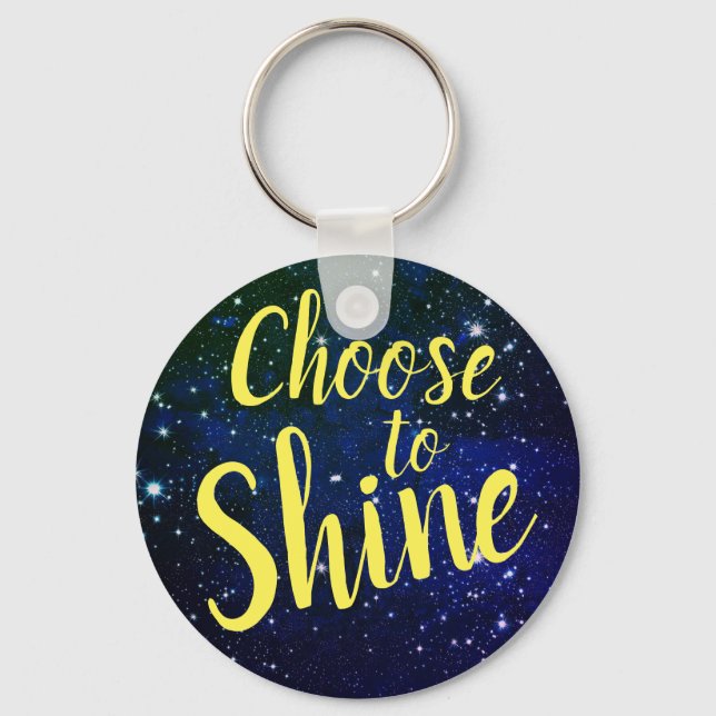 Porte-clés Choisissez Shine Stars Cosmos (Recto)