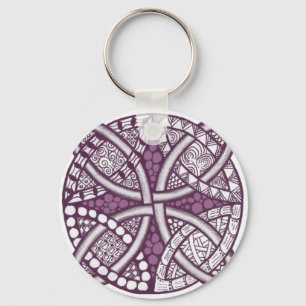 Porte-clés Choisissez votre couleur Celtic Knot Motif