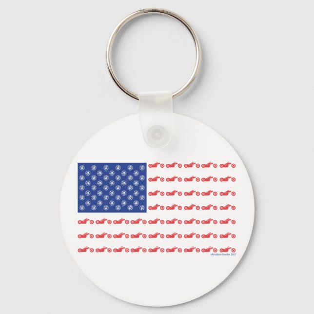 Porte-clés CHOPPER-FLAG-[Converti] (Recto)